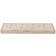 vidaXL - Chair Cushions Beige (120x40cm)