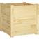 vidaXL Jardinera De Madera Maciza De Pino 40x40x40 cm 40x40x40cm