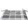 vidaXL 314035 2-pack Chair Cushions Grey (40x40cm)