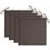 vidaXL Coussins de Jardin 4 pcs Taupe Oxford Fabric Coussin de chaise Marron (50x50cm)