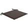 vidaXL Coussins de Jardin 4 pcs Taupe Oxford Fabric Coussin de chaise Marron (50x50cm)