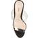 Schutz Ariella Clear Strap High-Heel Slide Sandals - Black