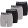 Under Armour Boys' UA Cotton Boxer Briefs 4-Pack - Mod Gray Medium Heather/Black (1357920)