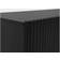 Furniturebox Charlotte H102 Blanco + Negro 150 x 52 x 40 cm Mueble de TV 150x52cm