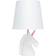 Simple Designs Sparkling Unicorn Table Lamp 40.6cm