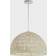 Jonathan Y Campana Woven Dome Pendant Lamp 50.8cm