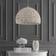 Jonathan Y Campana Woven Dome Pendant Lamp 50.8cm