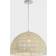 Jonathan Y Campana Woven Dome Pendant Lamp 50.8cm