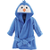 Luvable Friends Animal Face Bathrobe - Blue Penguin (10305260)