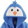 Luvable Friends Animal Face Bathrobe - Blue Penguin (10305260)