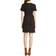 Kobi Halperin Maddy Knotted Side Dress - Black