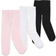 Luvable Friends Luvable Friends Nylon Tights 3-Pack -Pink-White-Black (01505)