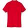 French Toast Girl's Short Sleeve Interlock Polo with Picot Collar - Red