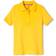 French Toast Girl's Short Sleeve Interlock Polo with Picot Collar - Gold