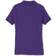 French Toast Girl's Short Sleeve Interlock Polo with Picot Collar - Purple