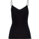 Hanro Cotton V-Neck Seamless Camisole - Black