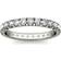 Charles & Colvard Moissanite Eternity Band - White Gold/Diamonds