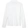 French Toast Girl's Long Sleeve Interlock Knit Polo with Picot Collar - White