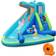 Costway Inflatable Hippo Slide & Pool with Air Blower