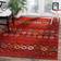 Safavieh Amsterdam Collection Red, Multicolour 53.34x243.84cm