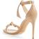 Clarita Ankle Tie High Stiletto Heel Sandals - Women's