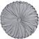 Lush Decor Round Pleated Complete Decoration Pillows Grey