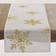 Saro Lifestyle Nivalis Tablecloth Gold (228.6x40.64cm)