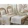 Saro Lifestyle Nivalis Tablecloth Gold (228.6x40.64cm)