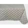 Design Imports Polka Dot Tablecloth Beige (259.08x152.4cm)