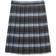 French Toast Girl's Plaid Pleated Skirt - Blue Gold Plaid