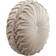 Lush Decor Round Pleated Complete Decoration Pillows Beige