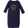 Hudson Baby Girl's Cotton Gowns 4-pack - Love