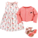 Hudson Dress, Cardigan, Shoes 3-Piece Set - Flamingos (10155424)
