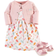 Hudson Baby Dress, Cardigan, Shoes 3-Piece Set - Ice Cream (10155418)