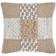 Saro Lifestyle Moroccan Complete Decoration Pillows White, Beige (45.72x45.72cm)