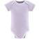 The Peanutshell Baby Girl Short Sleeve Bodysuits 5 Pack Set - Purple/Grey/Mint