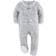 The Peanutshell Sleep n Play Pajamas 3 Pack - Grey Safari (1536SL3W)