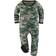 The Peanutshell Baby Sleep N Play Footed Pajamas for Boys 3 Pack - Camo & Dinosaur