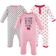 Hudson Union Suits/Coveralls, 3-Pack - So Many Bows ( 10151308)