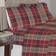 Pointehaven Flannel Queen 4-pack Bed Sheet Red