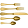 Mepra Vintage Oro Cutlery Set 5pcs