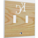 Strategic Printing Kansas City Royals Baseball Bat Design Double Toggle Light Switch Plates