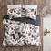 Intelligent Design Hannah Duvet Cover White, Black (228.6x223.52cm)