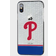 Strategic Printing Philadelphia Phillies iPhone X/Xs Stripe Clear Case