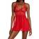 Jezebel Renee Babydoll W/G-String - Tango Red