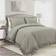 Lush Decor Reyna Duvet Cover Grey (264.16x228.6cm)