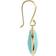 Ippolita 18K Yellow Gold Rock Candy Turquoise Pear Drop Earrings