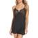 Jezebel Rita Lace & Satin Chemise - Black