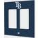 Strategic Printing Tampa Bay Rays Solid Double Rocker Light Switch Plate