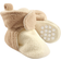 Luvable Friends Fleece Booties - Cream/Tan